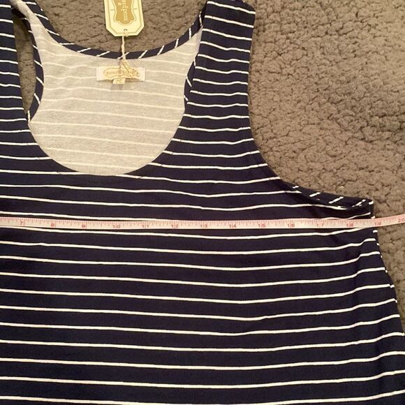 Mud Pie Ryder Athletic Razorback Tank NWT Size Medium - Picture 10 of 12